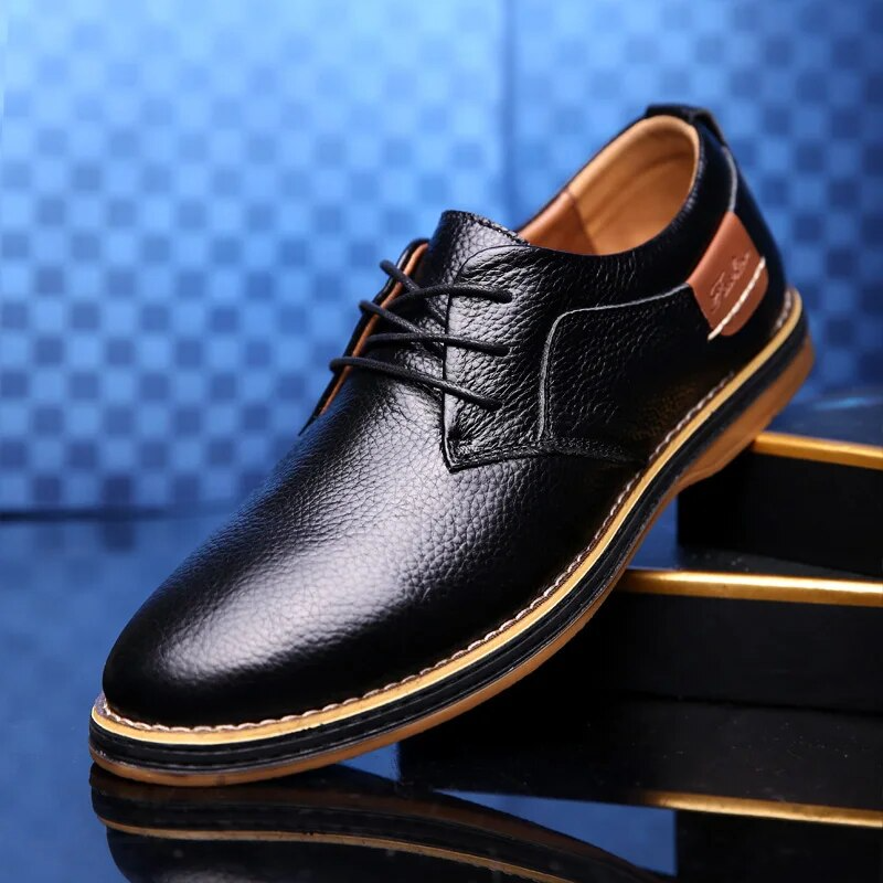 Lucas Wellington Echtes Leder Schuhe