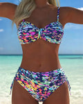 Audrey | Bikini-Top mit abstraktem Design