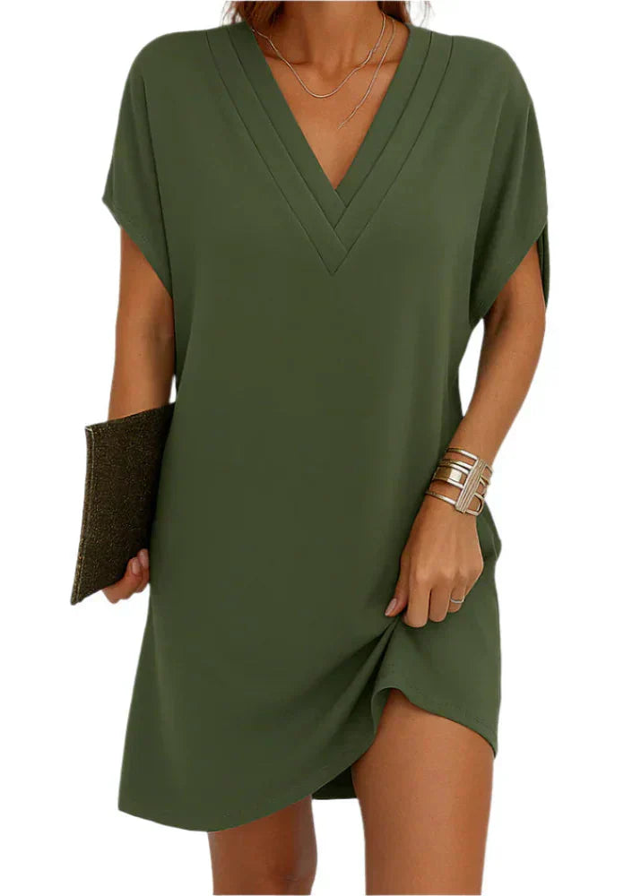 Lynn | Wickelkleid mit V-Ausschnitt