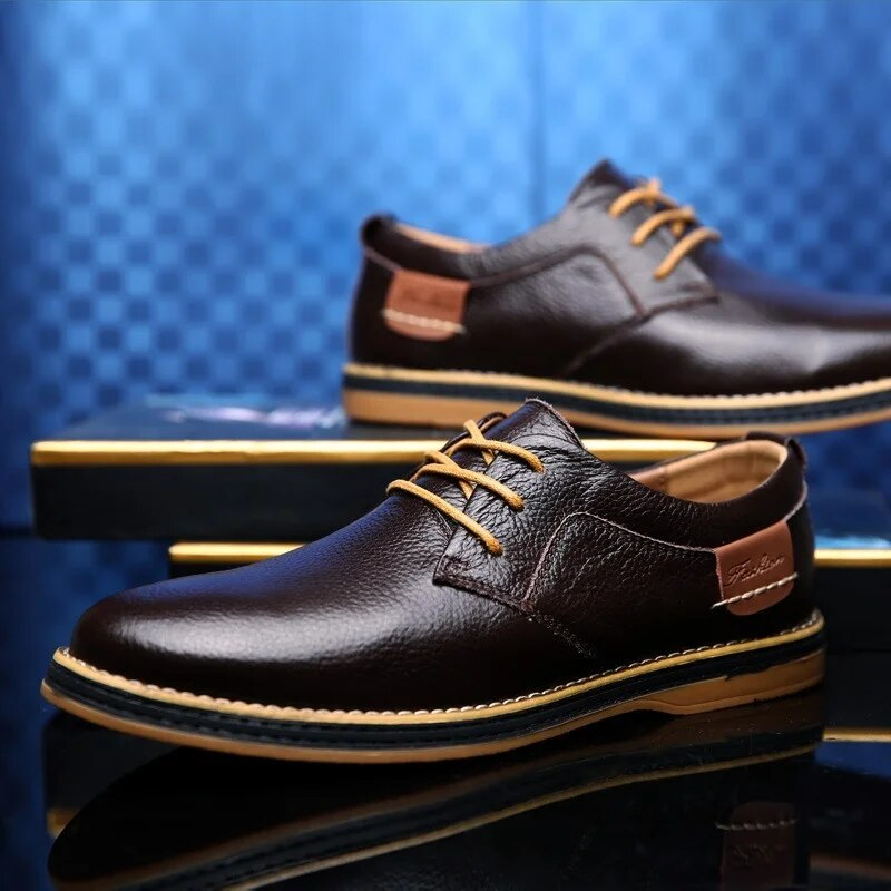 Lucas Wellington Echtes Leder Schuhe
