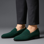 Marco Wildleder Penny Loafers