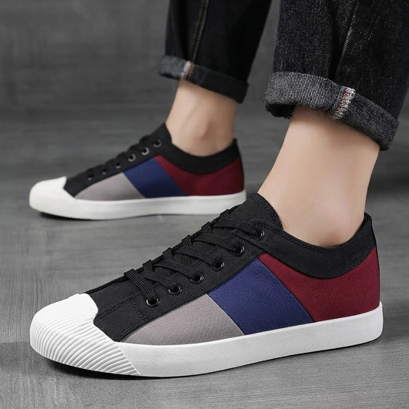 Clyde Monet Canvas Sneakers