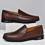 Pelle Italiana Echtes Leder Slipper