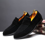Italienische Wildleder Slipper
