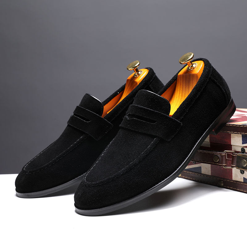 Italienische Wildleder Slipper