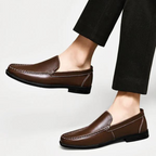 Pelle Italiana Echtes Leder Slipper