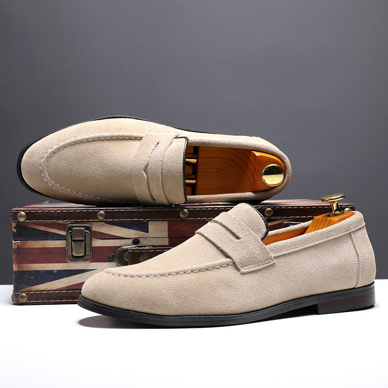 Italienische Wildleder Slipper