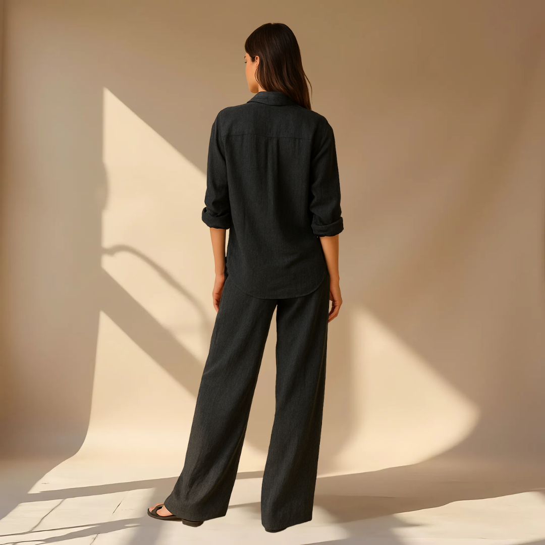 Ashleigh | 2-teiliges Set aus Hemd und Hose