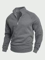 Benno | Half-Zip Pullover mit weichem Innenfutter