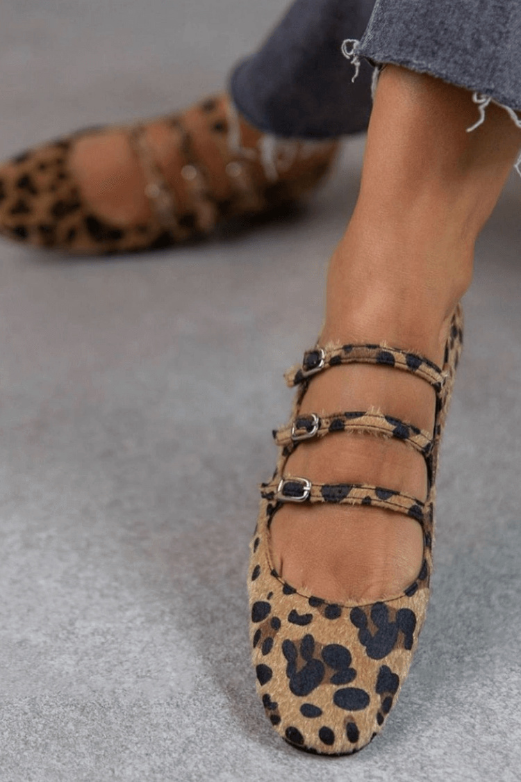 Animal Print Ballerina