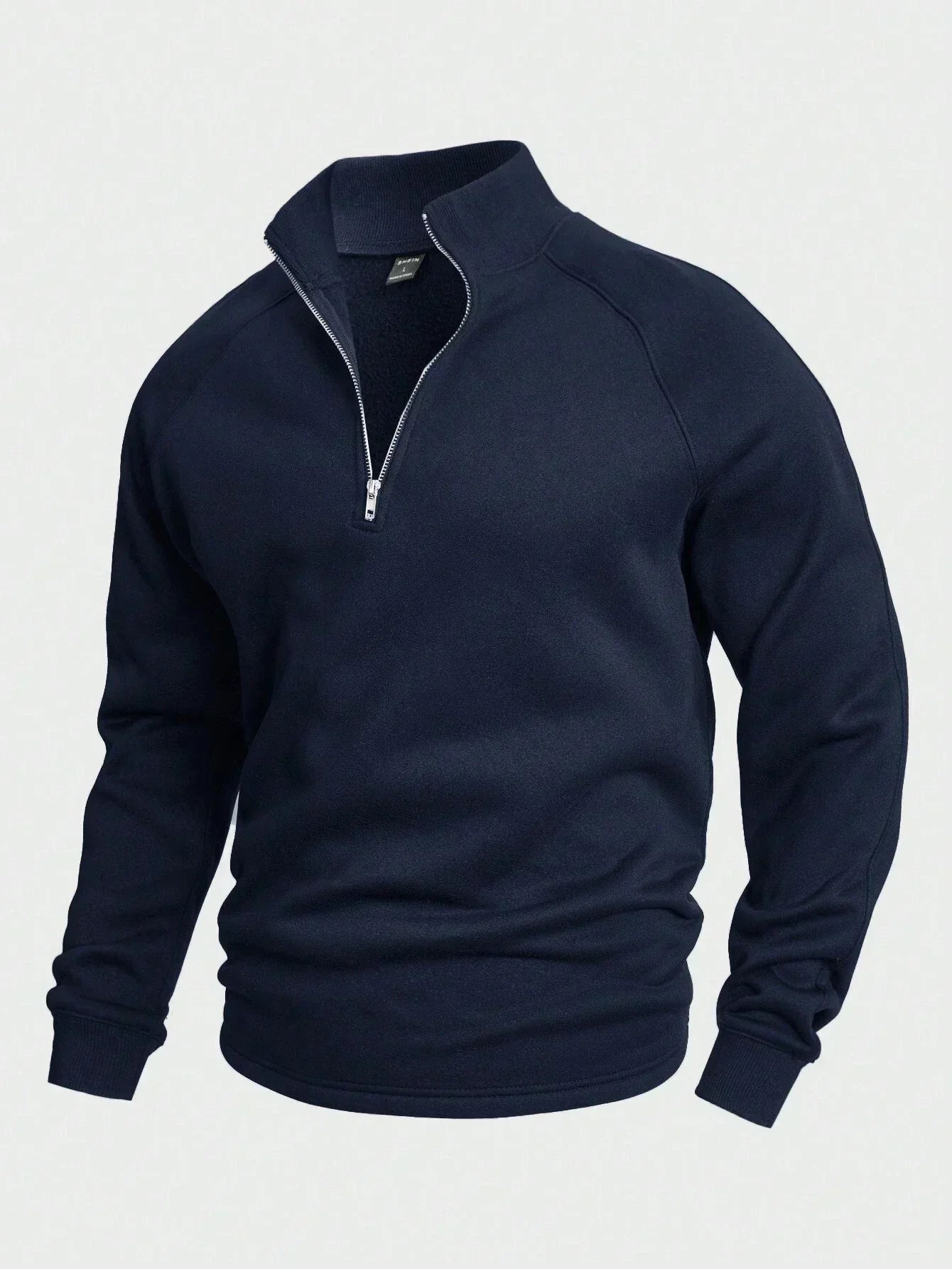 Benno | Half-Zip Pullover mit weichem Innenfutter