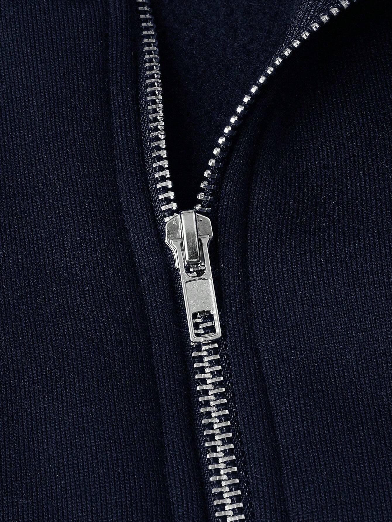 Benno | Half-Zip Pullover mit weichem Innenfutter