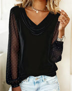 Eloisa | Elegante Drapierte Bluse