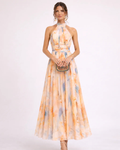 Veuger Modehous |  Neckholder Maxikleid