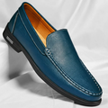 Pelle Italiana Echtes Leder Slipper