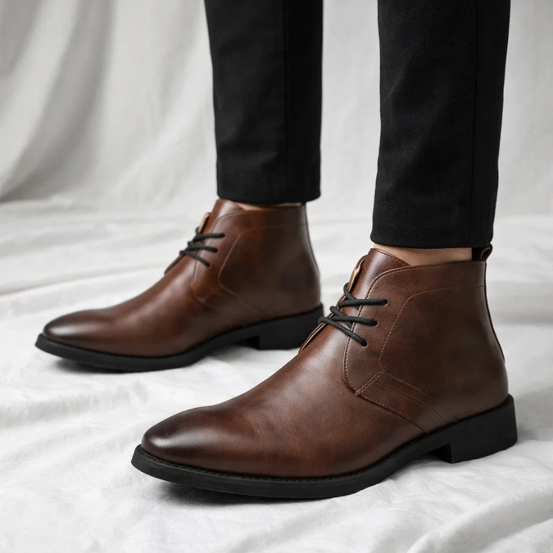 Bradley Echtes Leder Stiefel