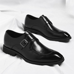 Danbury Leder Monk Strap Loafers