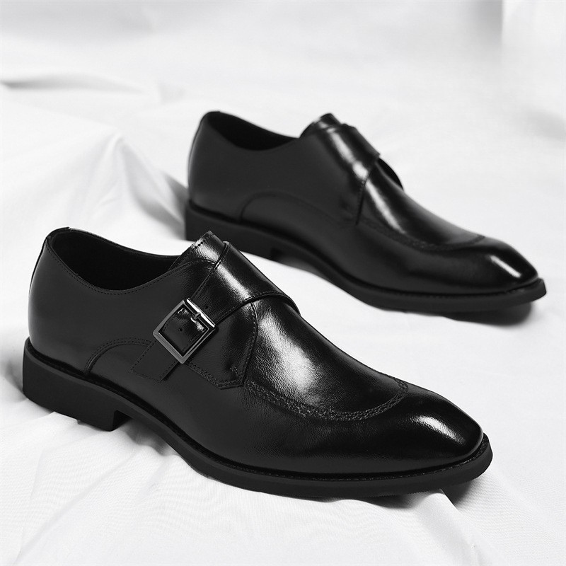 Danbury Leder Monk Strap Loafers