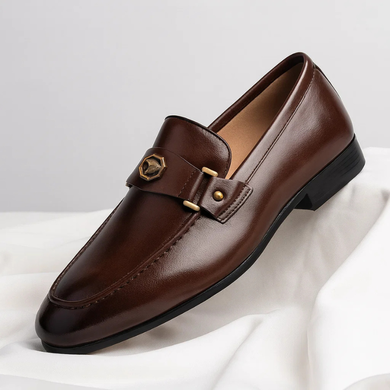 Lusano Italienische Leder Slipper