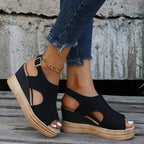 Ines | Bequeme Keilsandalen für entspannte Tage