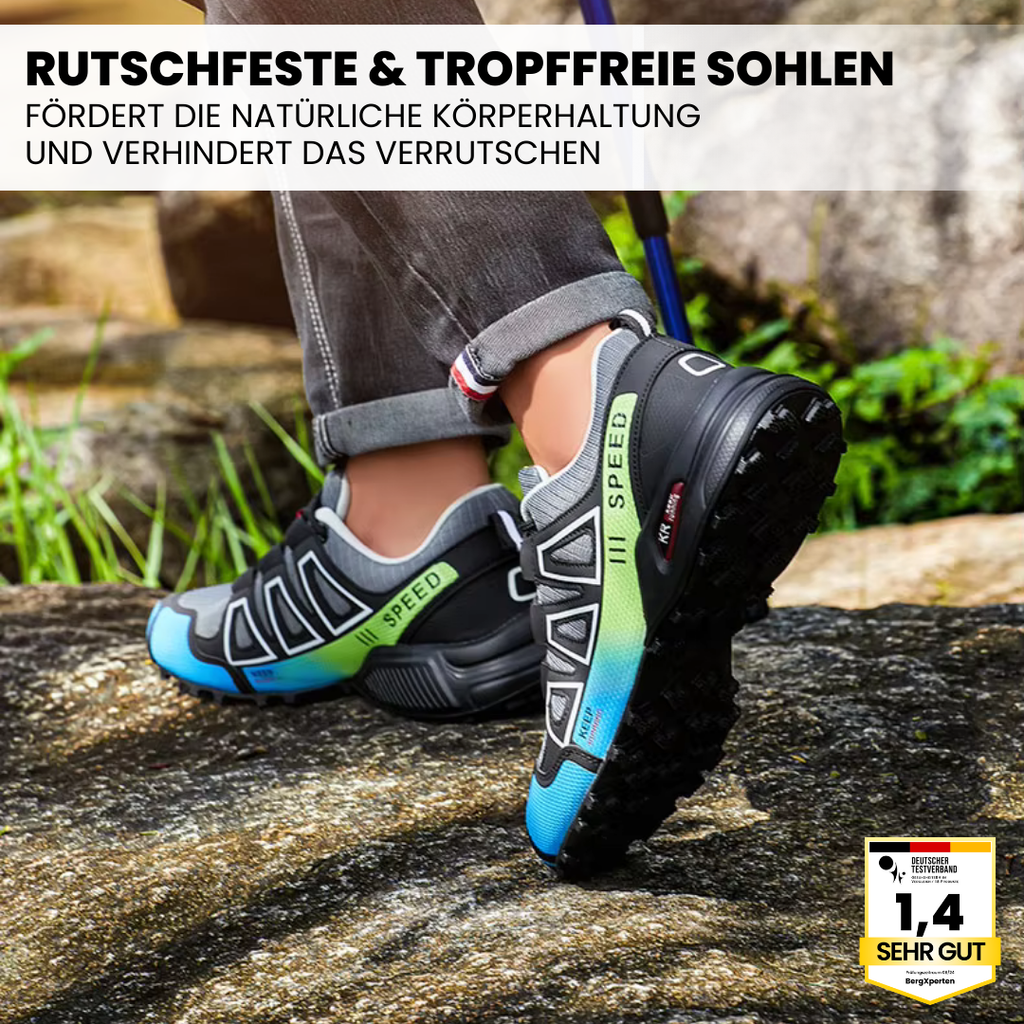 OrthoTrekking | Ergonomischer Trekking- und Wanderschuh für schmerzlindernenden Komfort