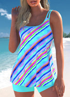 Paige | Lebhaftes Blumen-Tankini-Set für Damen