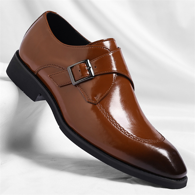 Danbury Leder Monk Strap Loafers