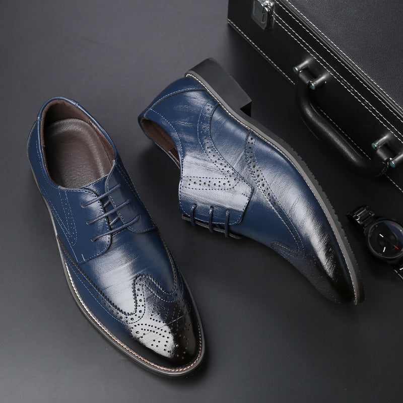 Kingston Leder Brogue Anzugschuhe