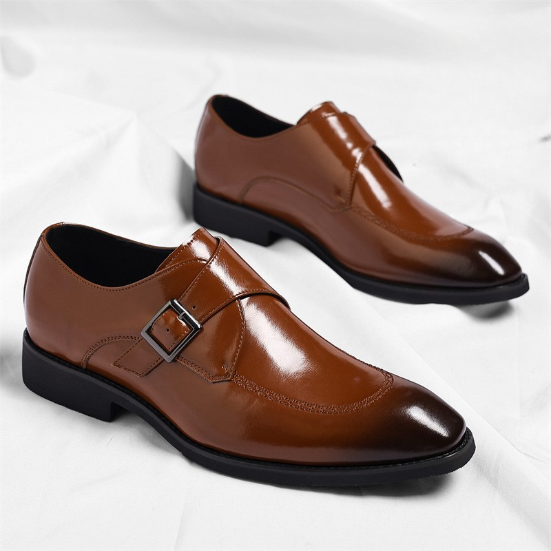 Danbury Leder Monk Strap Loafers