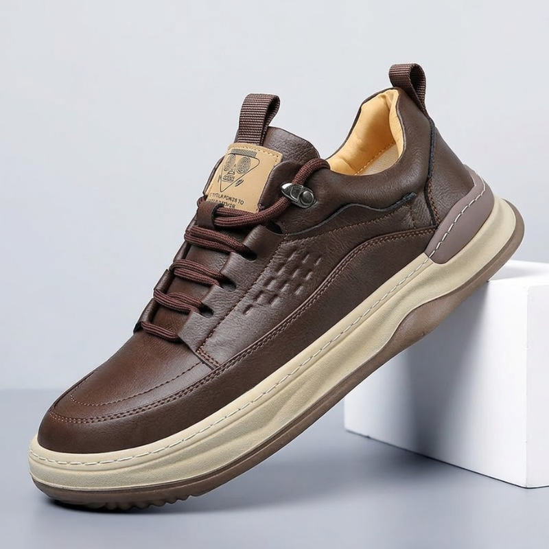 Marlo Italiana Echtes Leder Sneakers