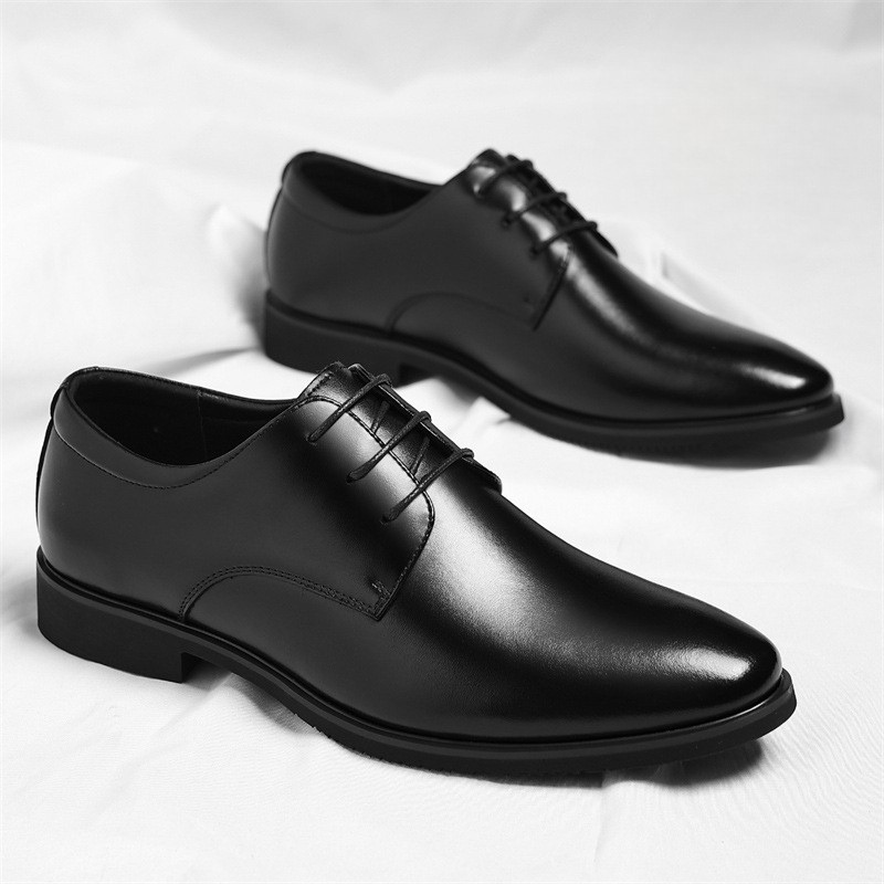 Monte Leder Schnürschuhe
