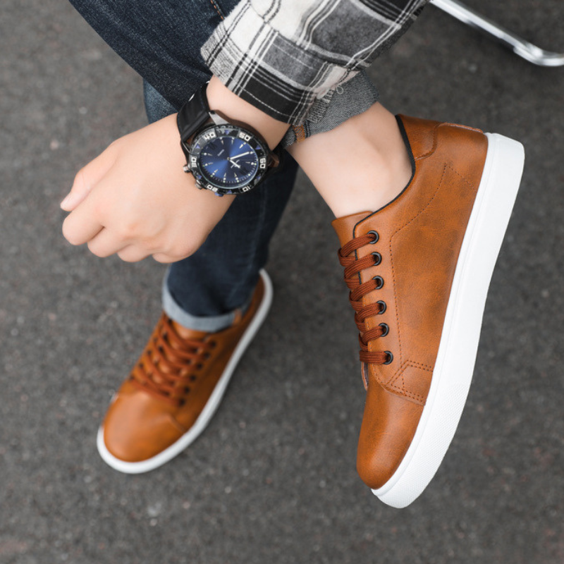 Enzo Leder Sneakers