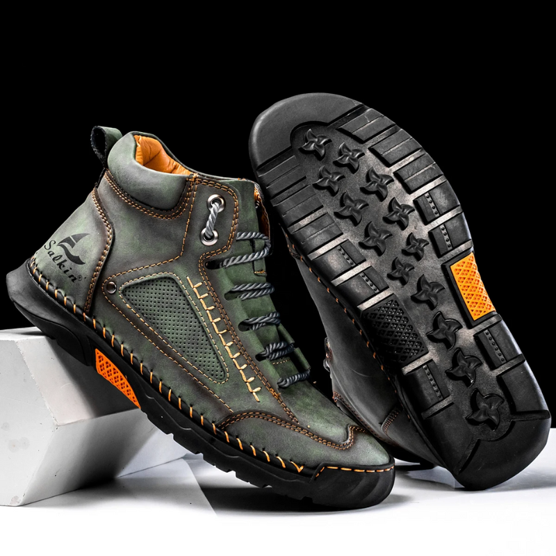 St. Moritz Leder High Top Schuhe