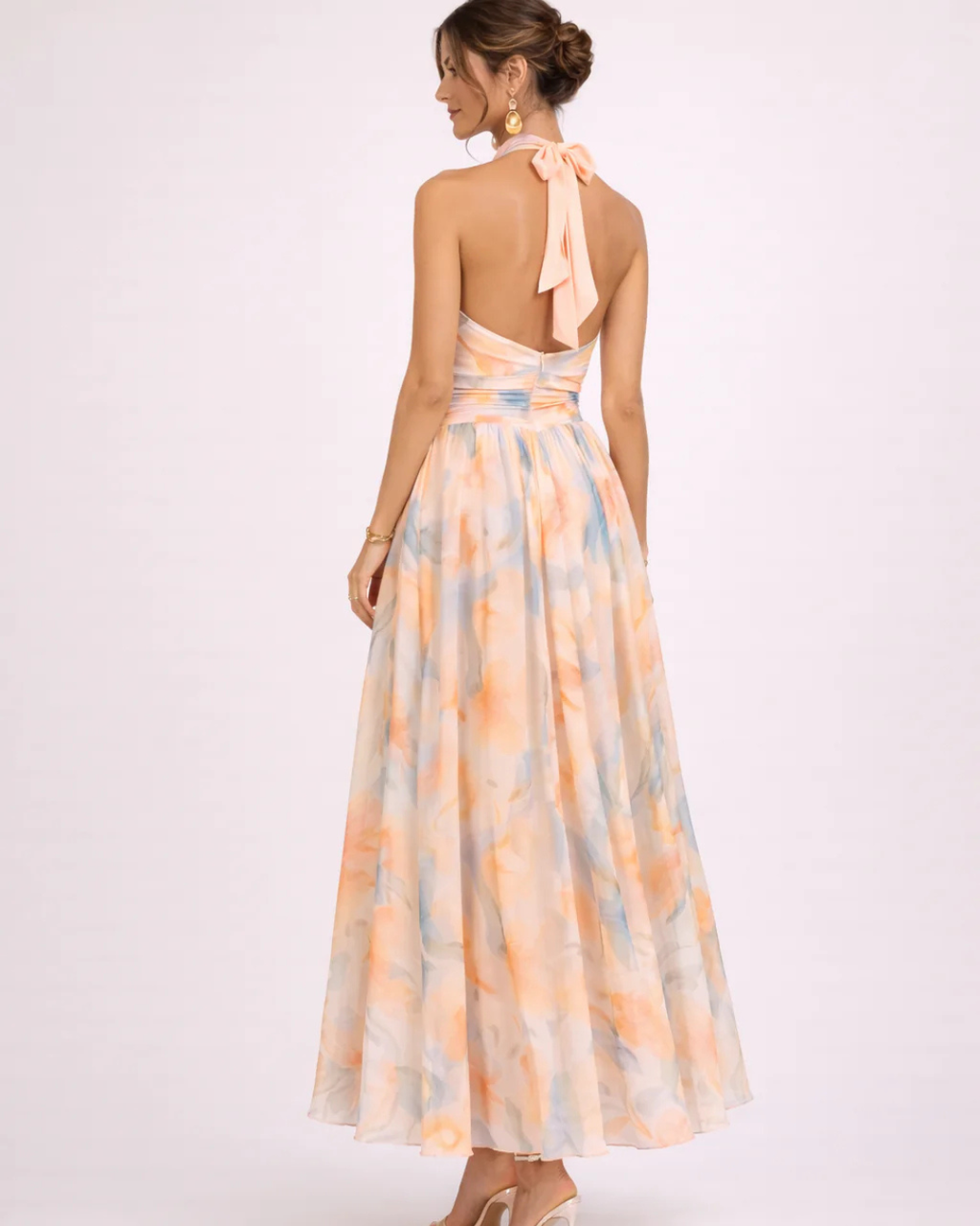 Veuger Modehous |  Neckholder Maxikleid