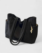 Liorane | Luxuriöse Ripp-Tasche mit Kordel-Details