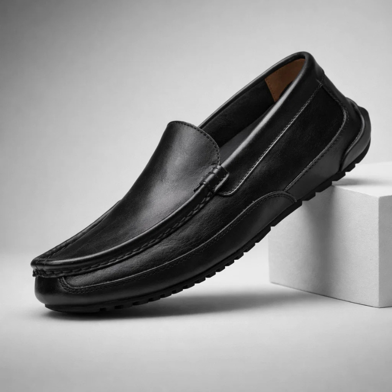 Veneto Italienische Leder Slipper
