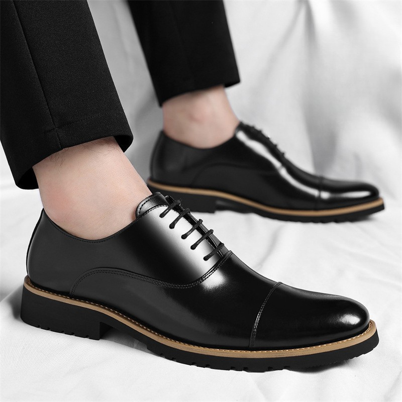 Luciano Leder Schnürschuhe