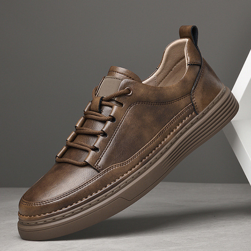 Roma Italiana Echtes Leder Sneakers
