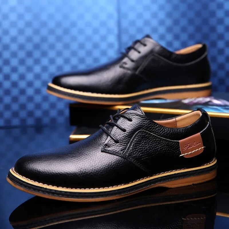 Lucas Wellington Echtes Leder Schuhe