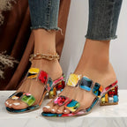 Flora - Sandalen mit doppeltem Riemen
