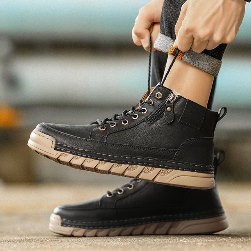 Henley Leder Schuhe