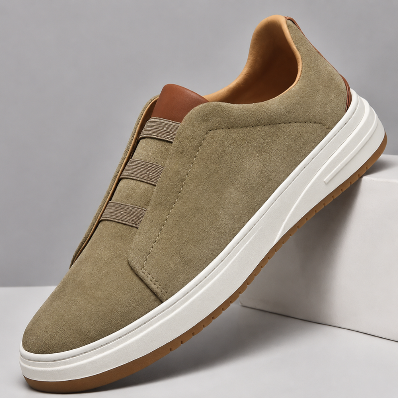 Hudson Wildleder Sneakers