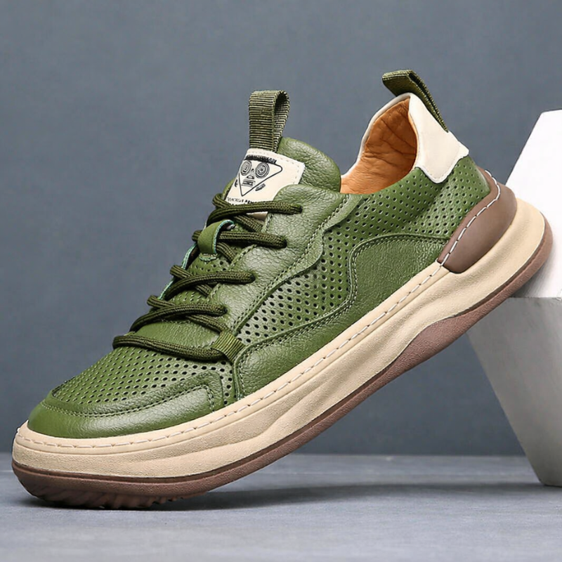 Lusso Italiana Echtes Leder Sneakers