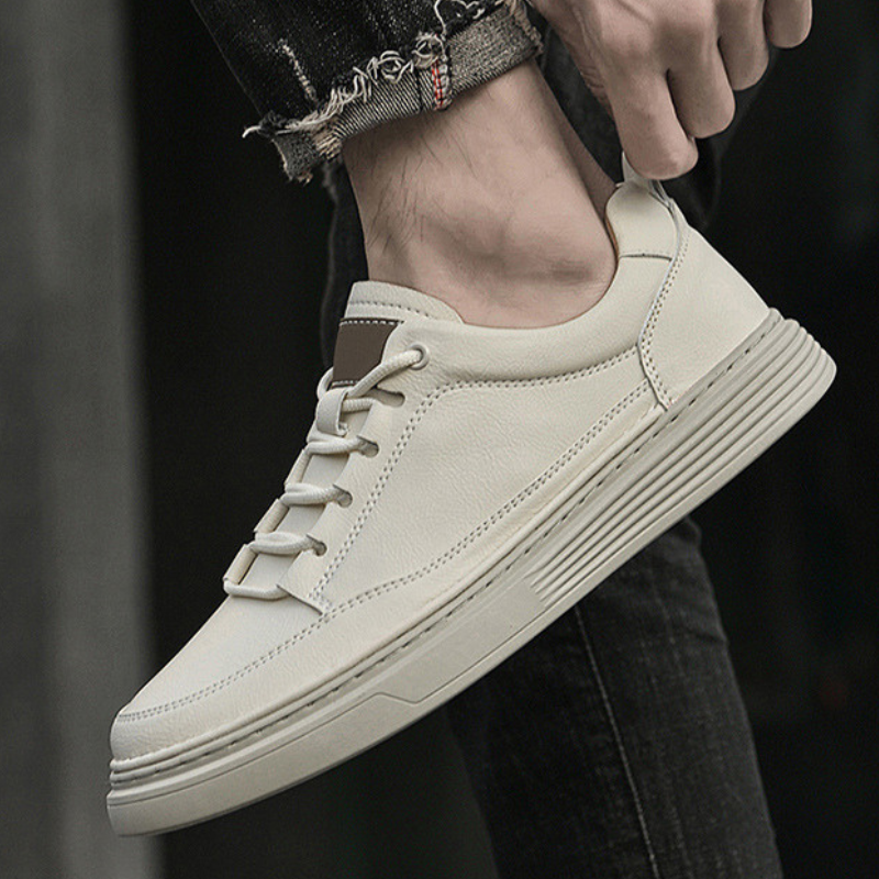 Roma Italiana Echtes Leder Sneakers