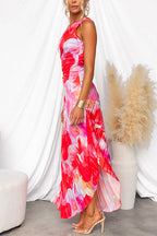 Yanira | Plissiertes Kleid mit einem Träger