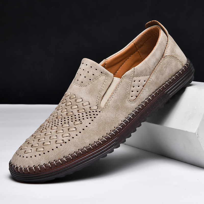 Carter Echtleder Slipper