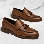 Siena Leder Quasten Slipper