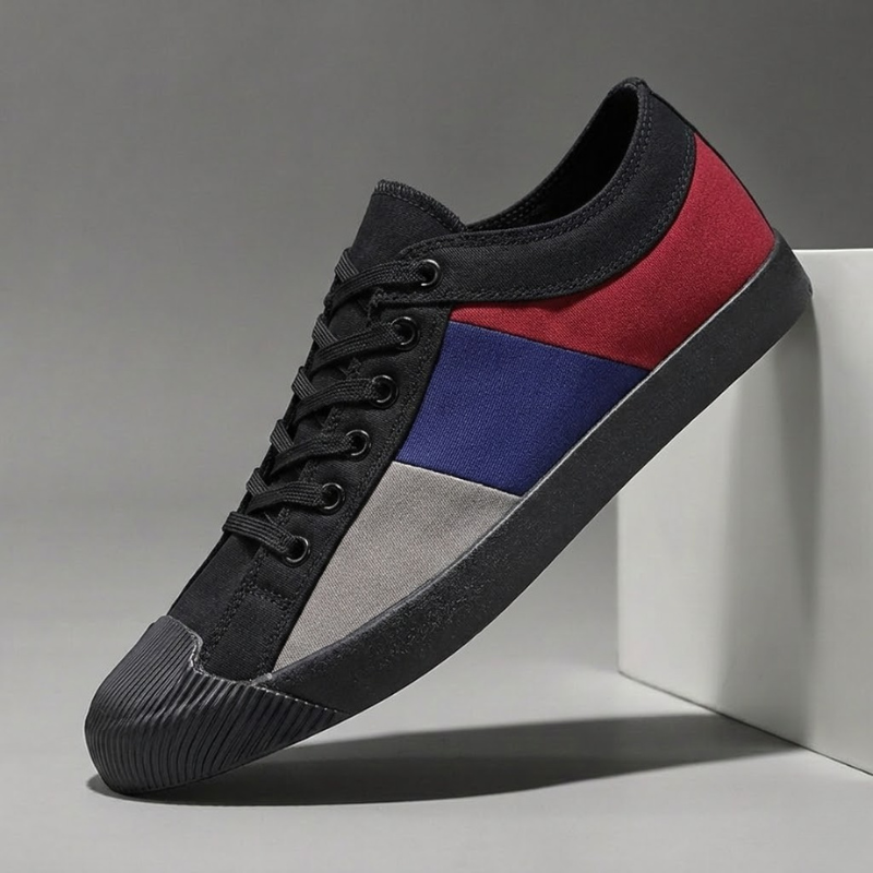 Clyde Monet Canvas Sneakers