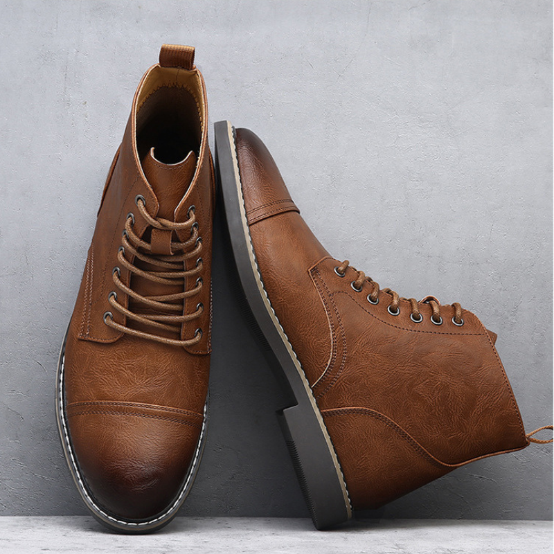 Bradford Echtes Leder Stiefel