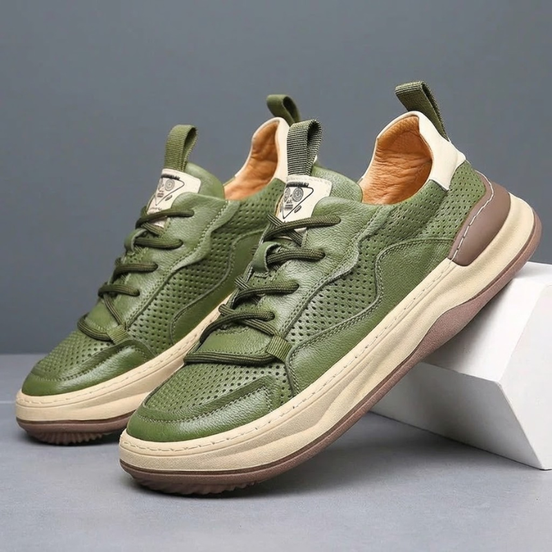 Lusso Italiana Echtes Leder Sneakers